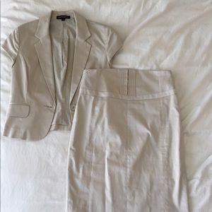Size 4 Express 2 piece pencil skirt suit